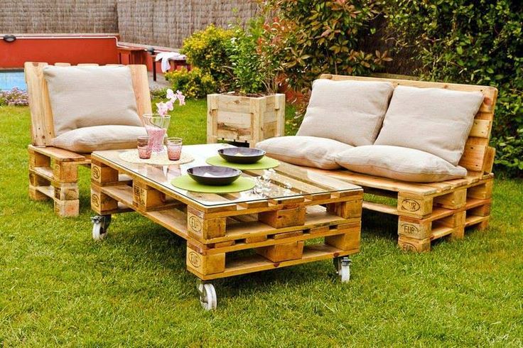 Resultado de imagem para decoração com pallet jardim