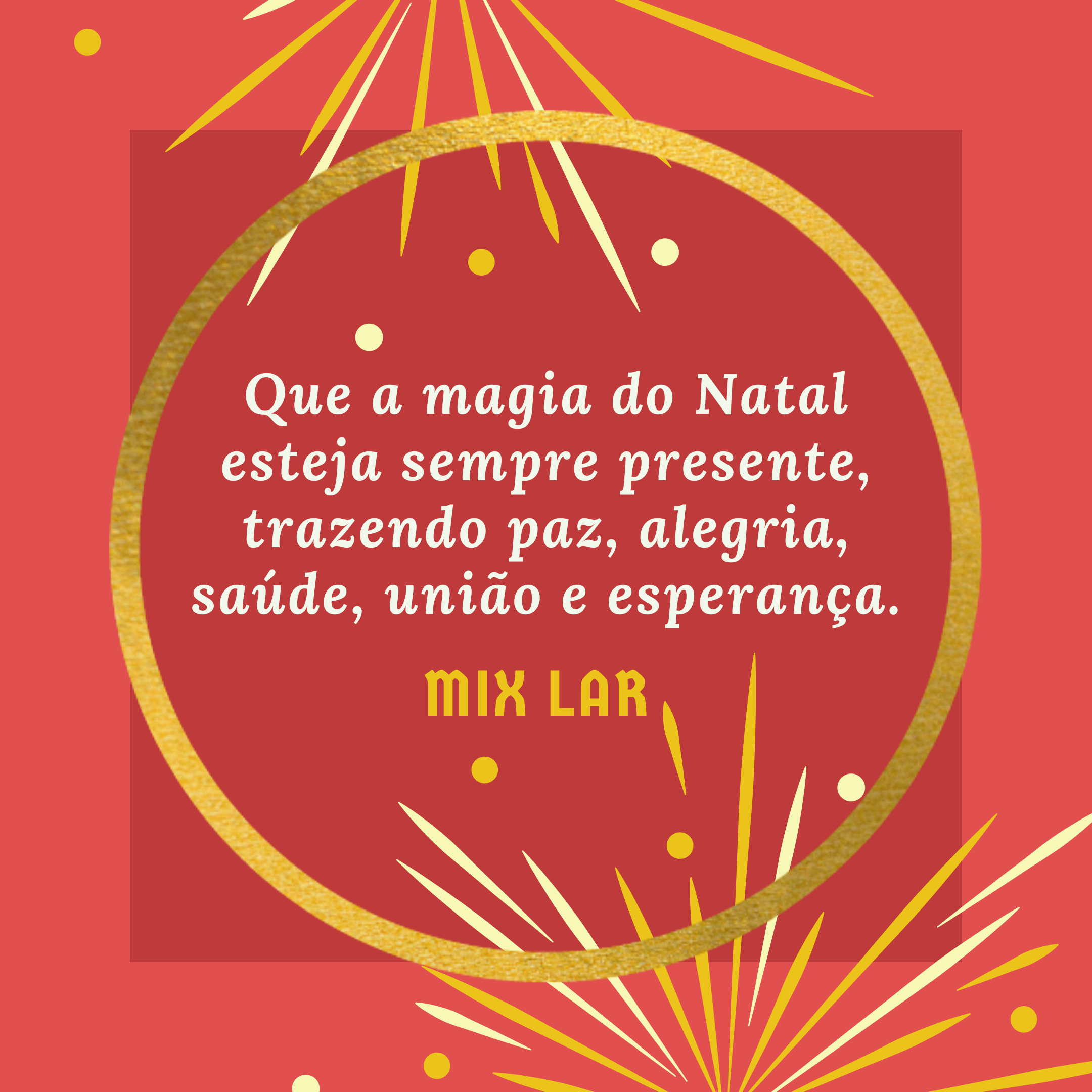 Boas Festas e Feliz Ano Novo! - Blog Mix Lar