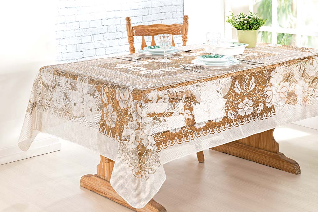 Cod. 4796 - 4797 - 4798 - Toalha de Mesa Holanda - Cor 2.