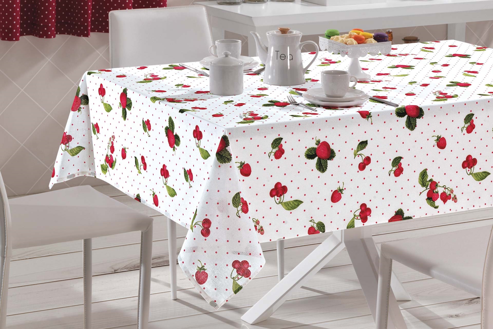 Cod. 3065 - 3066 - 3883 - Toalha de Mesa Cleo - Cor 5